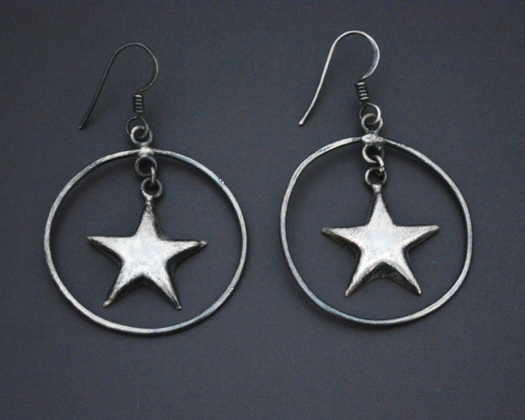 Star Dangle Earrings