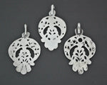 Set of Tunisian Old Silver Pendants