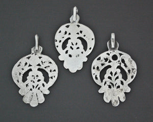 Set of Tunisian Old Silver Pendants
