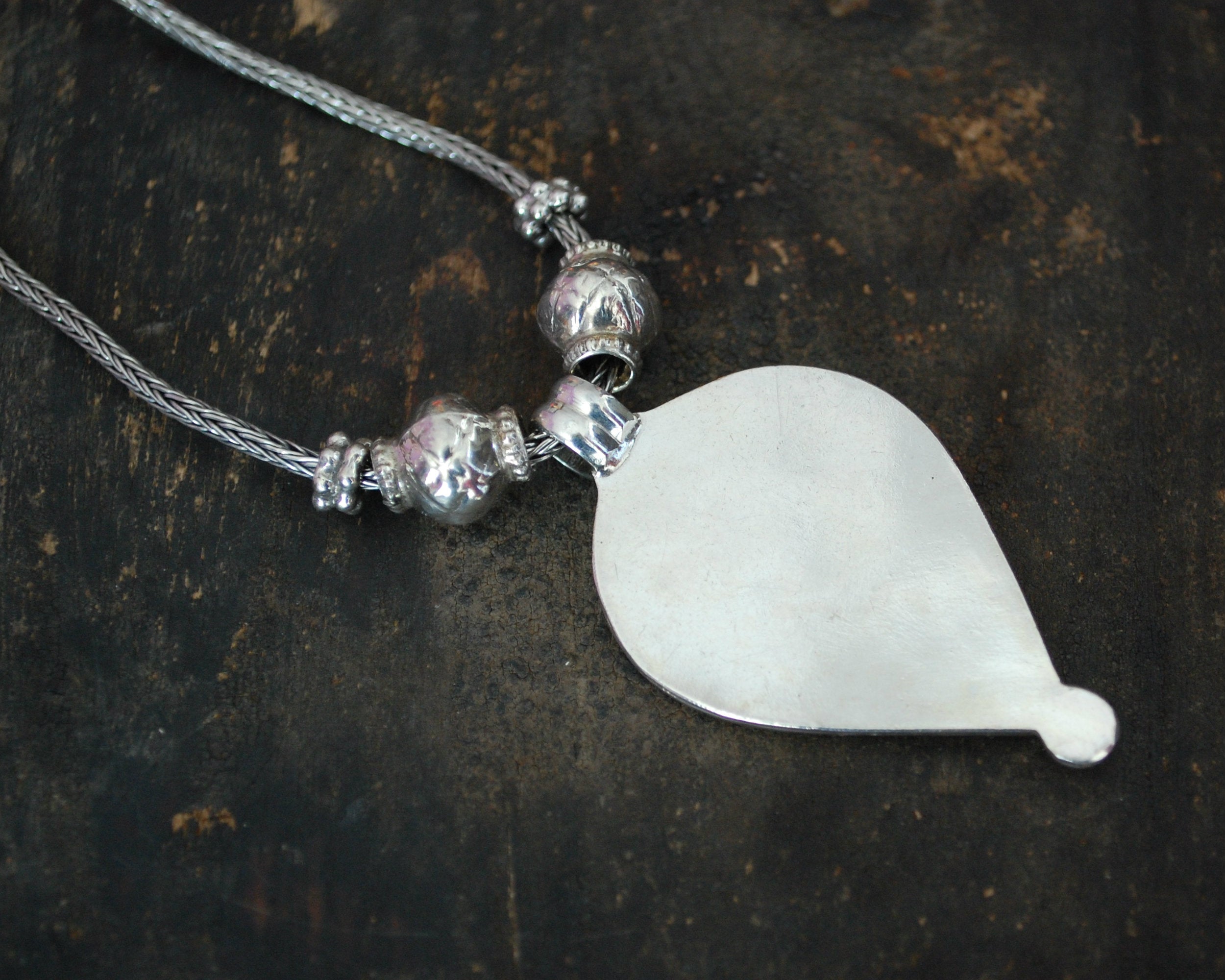 Indian Amulet Pendant on Snake Chain