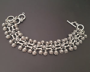 Rajasthani Silver Link Bracelet
