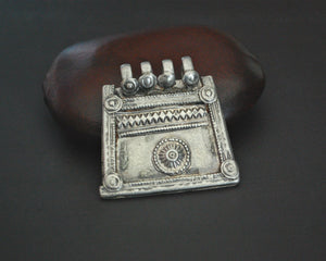 Antique Afghani Silver Pendant
