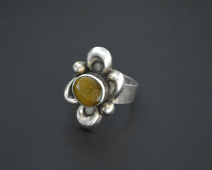 Tiger Eye Ring from India - Size 7.5
