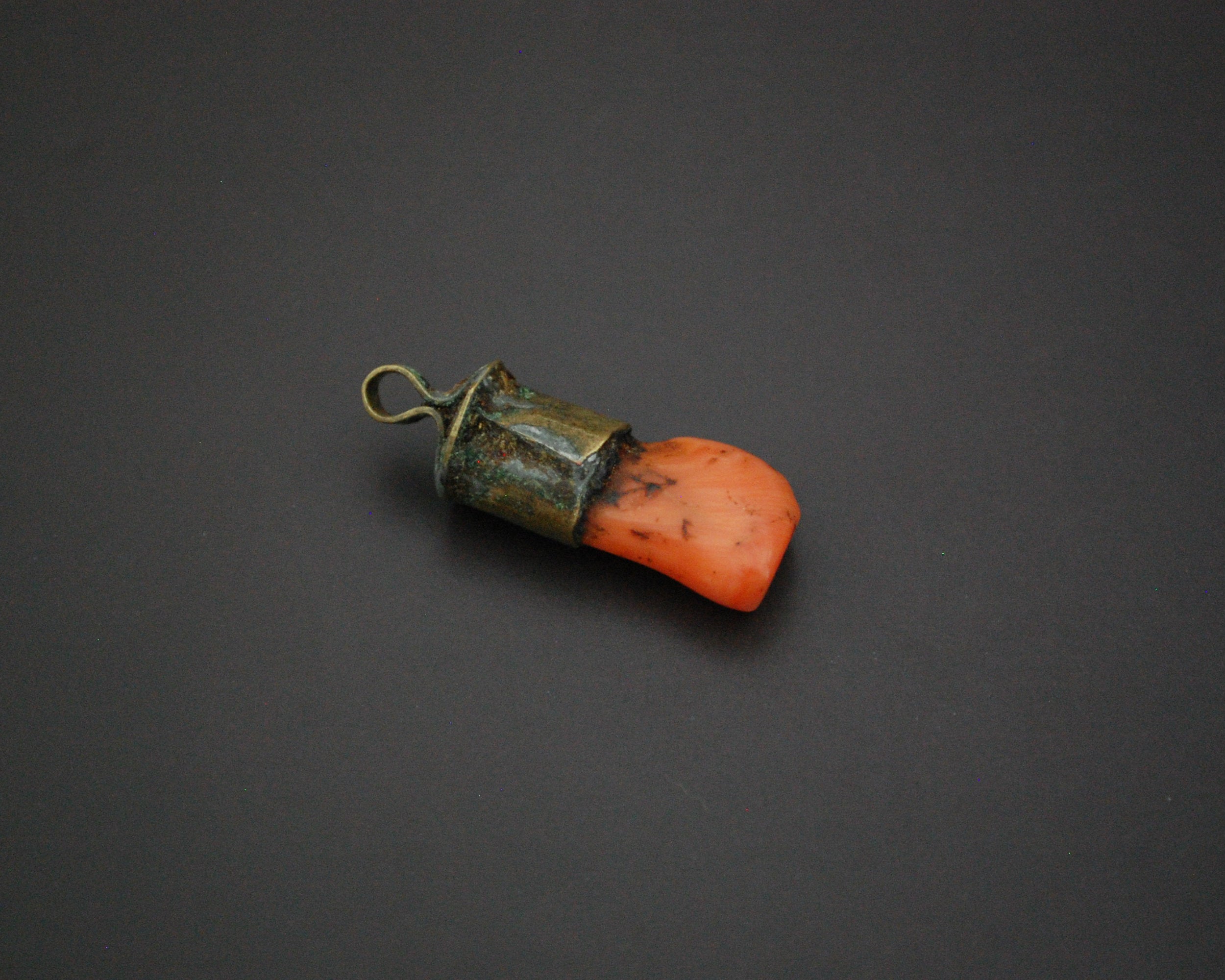 Antique Coral Pendant from Morocco