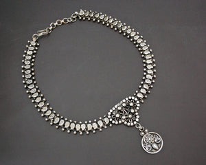 Rajasthani Silver Choker Necklace
