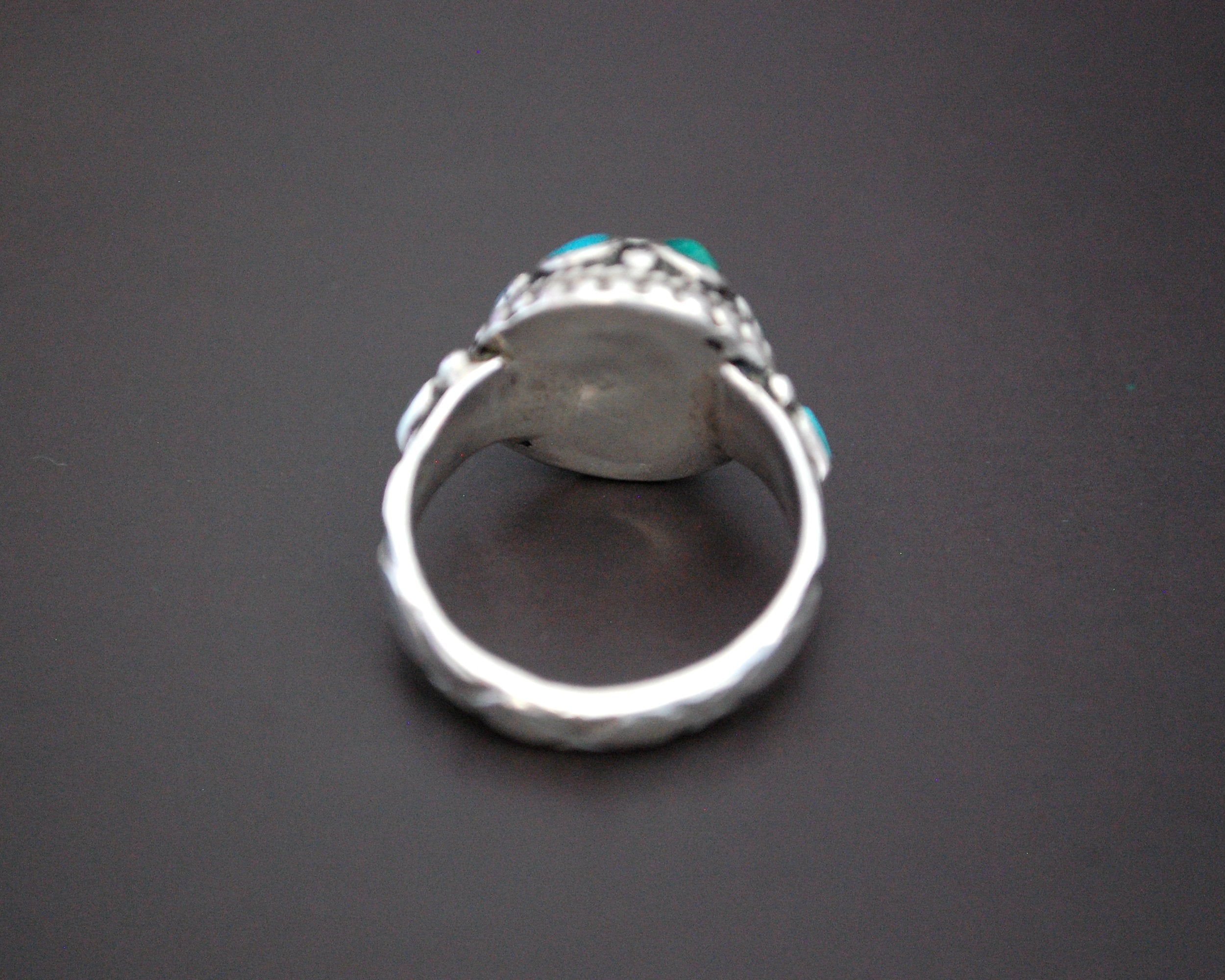 Ladakh Turquoise Ring - Size 8.5