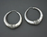 Ethnic Hoop Earrings - MEDIUM / LARGE