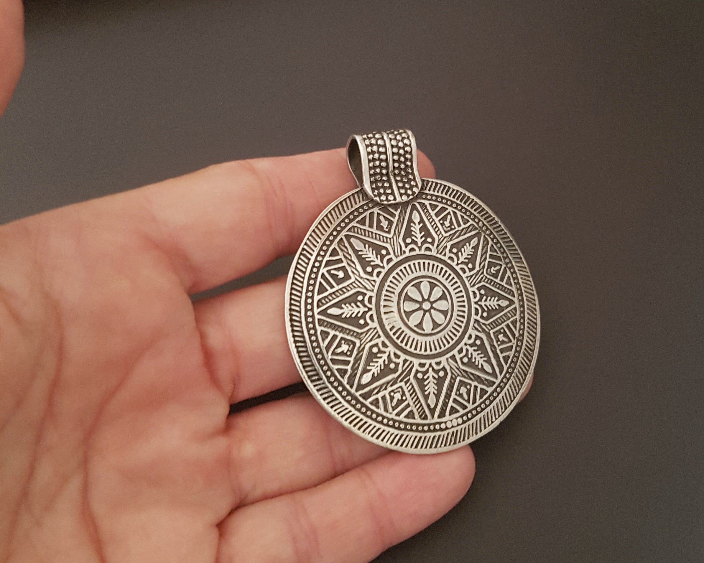 Large Disc Pendant from Egypt