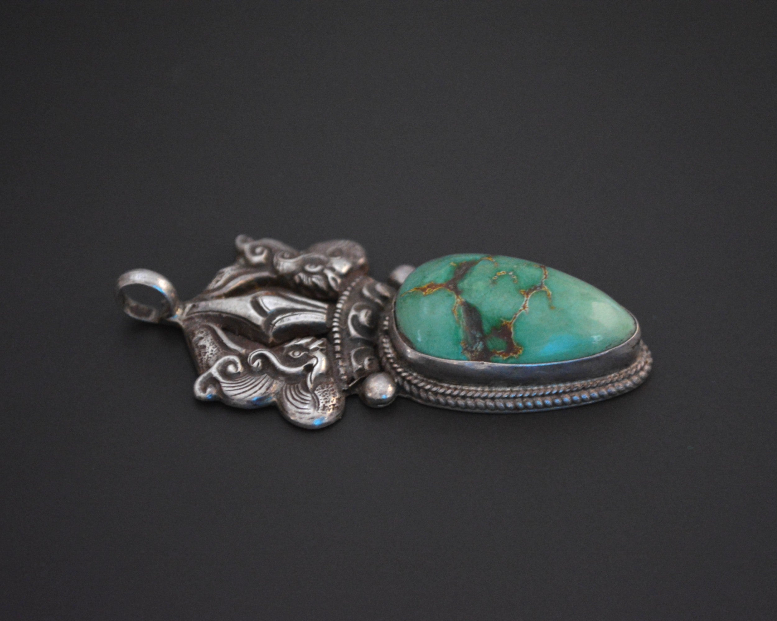 Substantial Nepali Turquoise Pendant