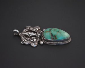 Substantial Nepali Turquoise Pendant