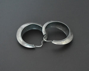 Ethnic Hoop Earrings - LARGE & HOLLOW
