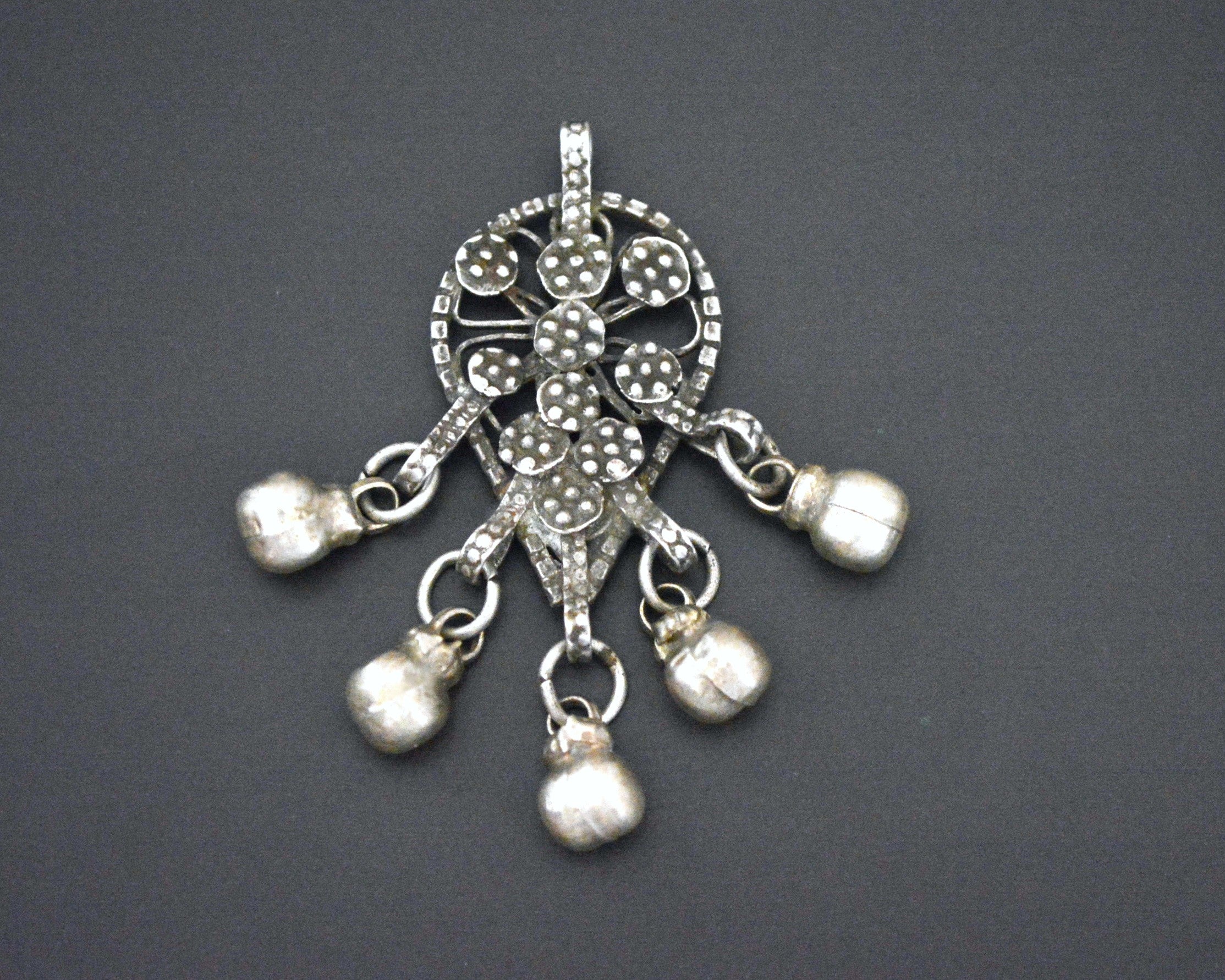 Antique Yemeni Pendant with Bells