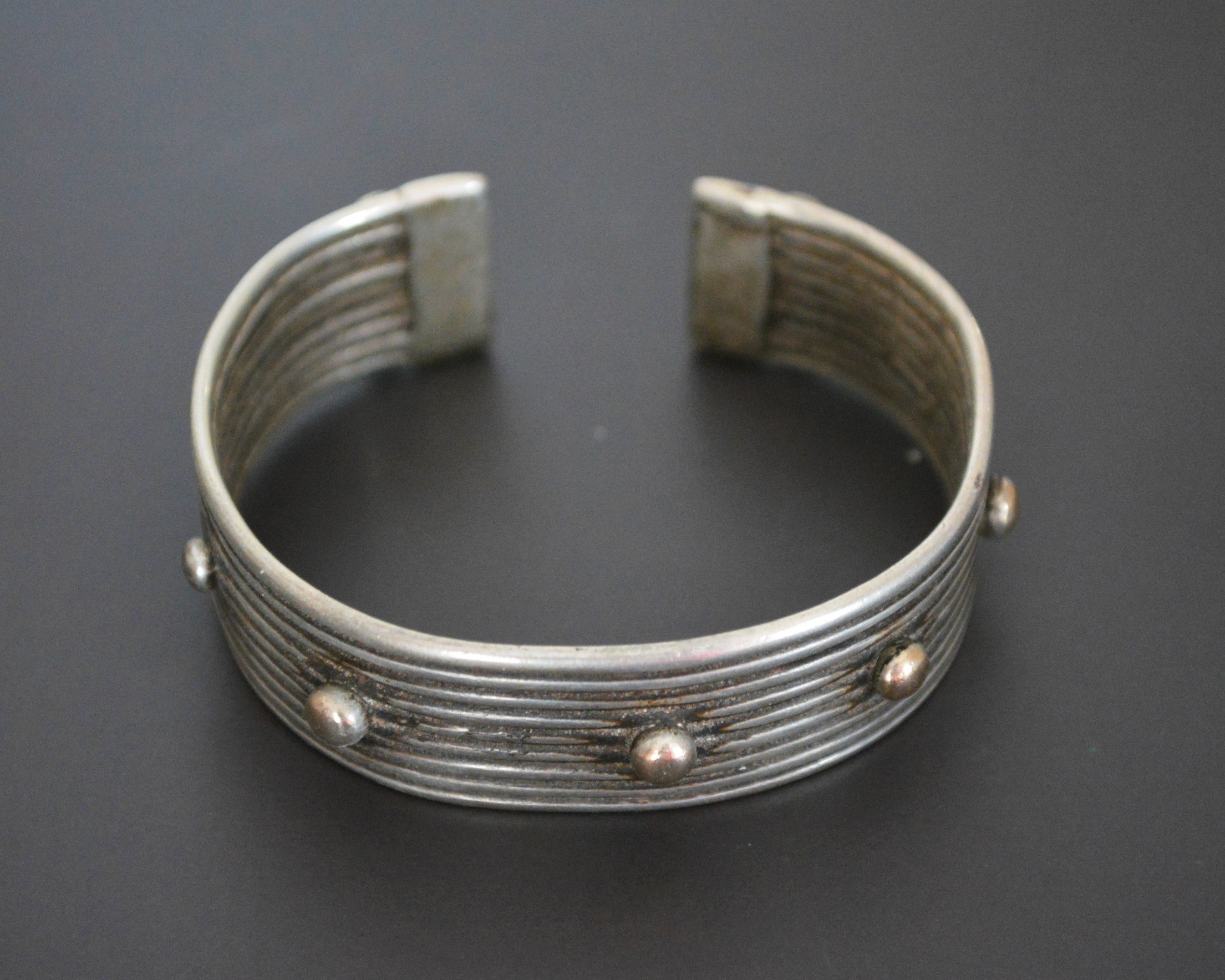 Old Ethiopian Silver Cuff Bracelet