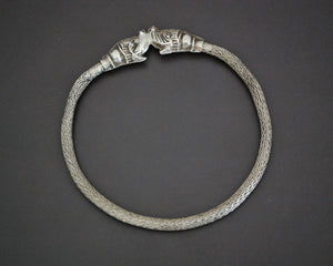 Indian Elephants Head Snake Chain Bracelet