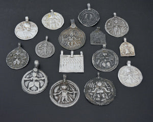 Set Hindu Charm Amulet Pendants - SET