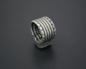 Old Ethiopian Silver Ring - Size 4