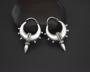 Ethnic Spike Hoop Earrings - Medium