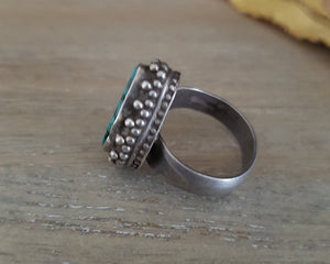 Nepali Turquoise Ring - Size 9