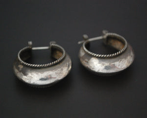 Ethnic Hoop Earrings - MEDIUM - Hollow Shaped