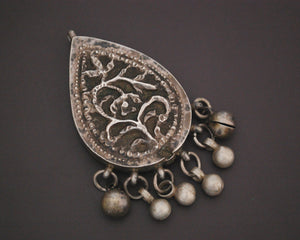 Rare Egyptian Zar Amulet Pendant with Bells