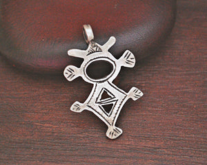 Small Tuareg Silver Cross Pendant