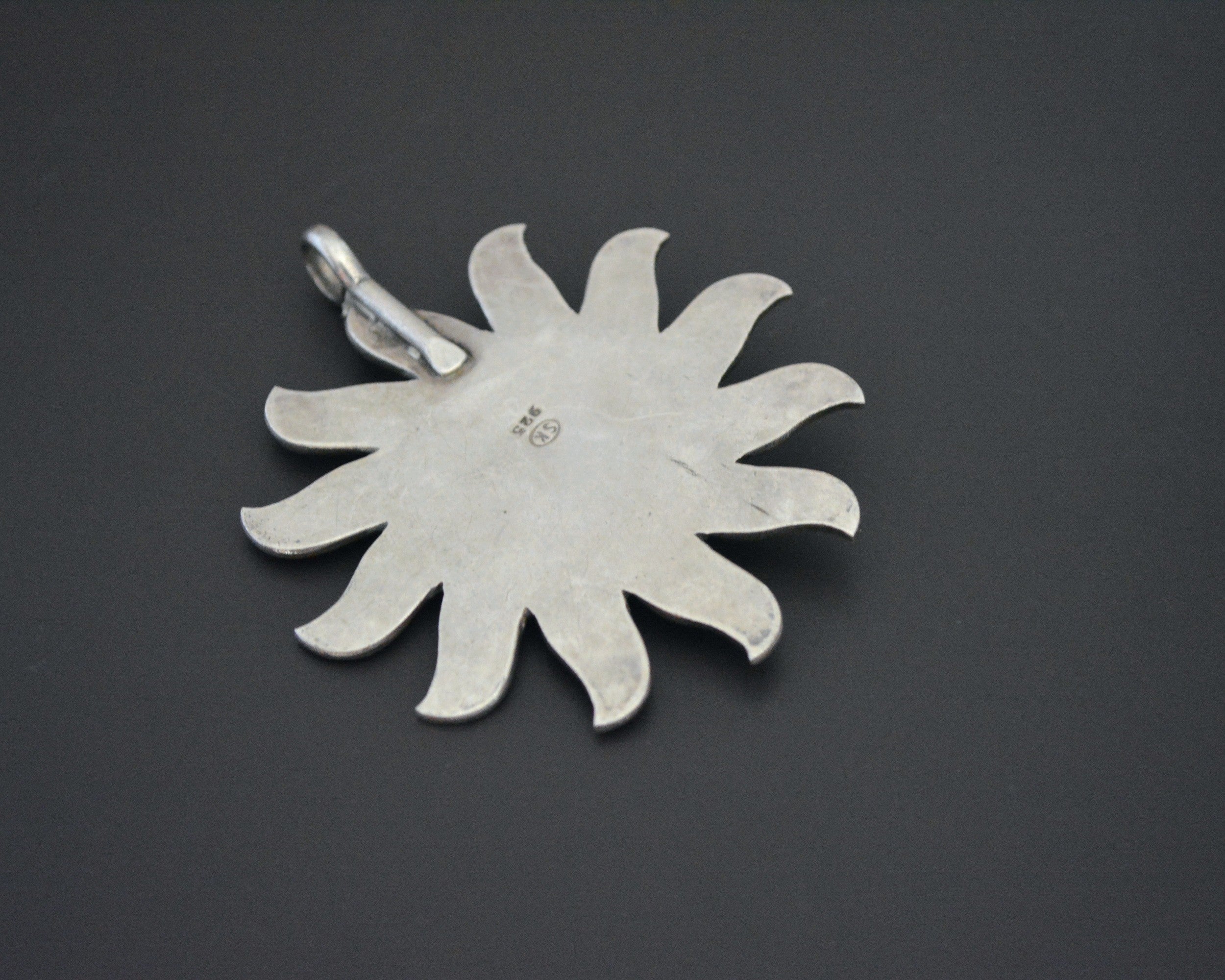 Surya Sun Gold Pendant from India