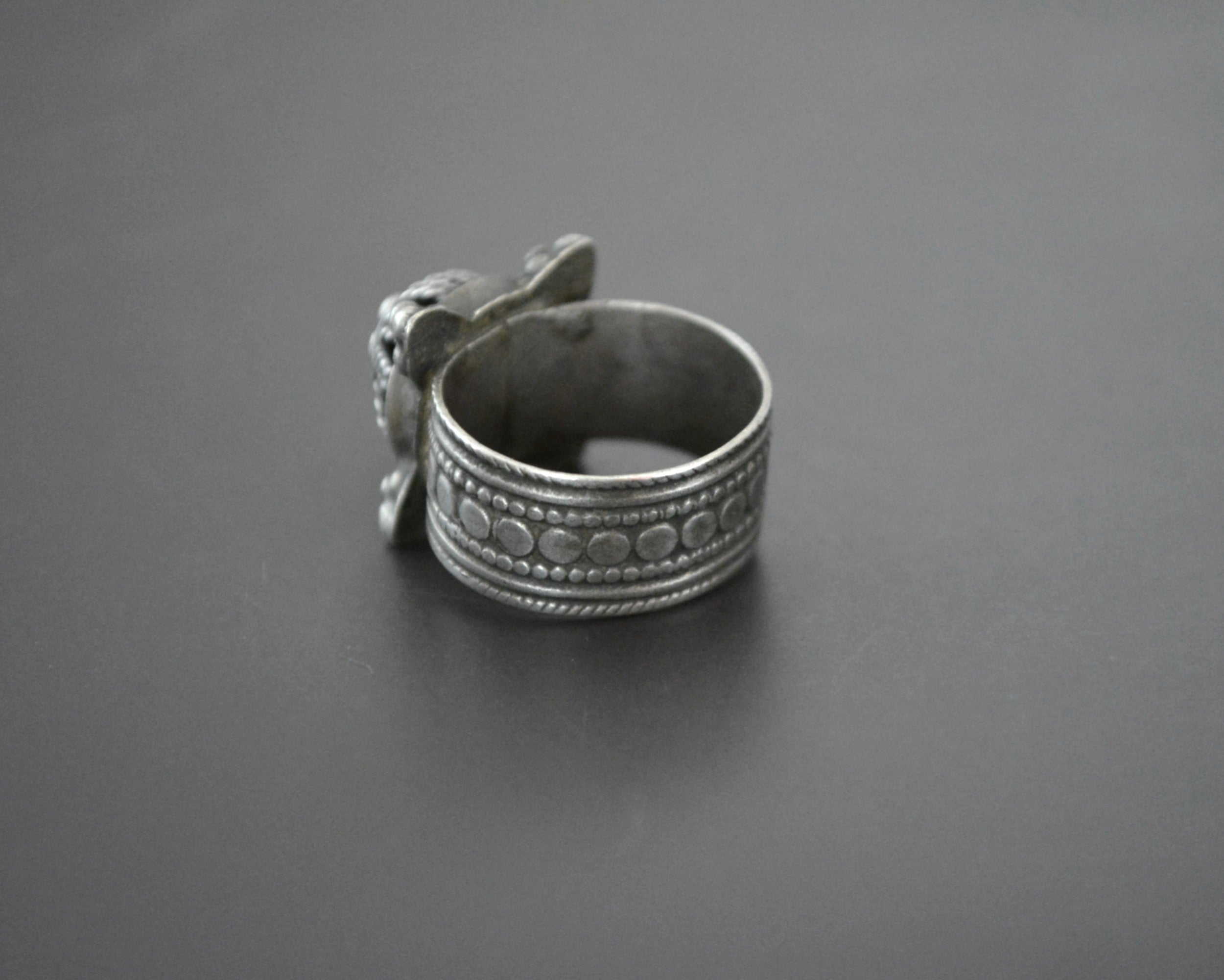 Antique Omani Silver Ring - Size 8