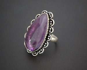 Amethyst Ring from India - Size 9.25