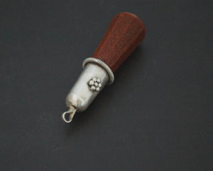 Sun Star Stone Pendant with Sterling Silver Setting