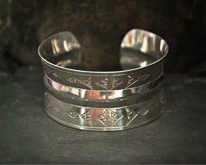 Tuareg Silver Cuff Bracelet