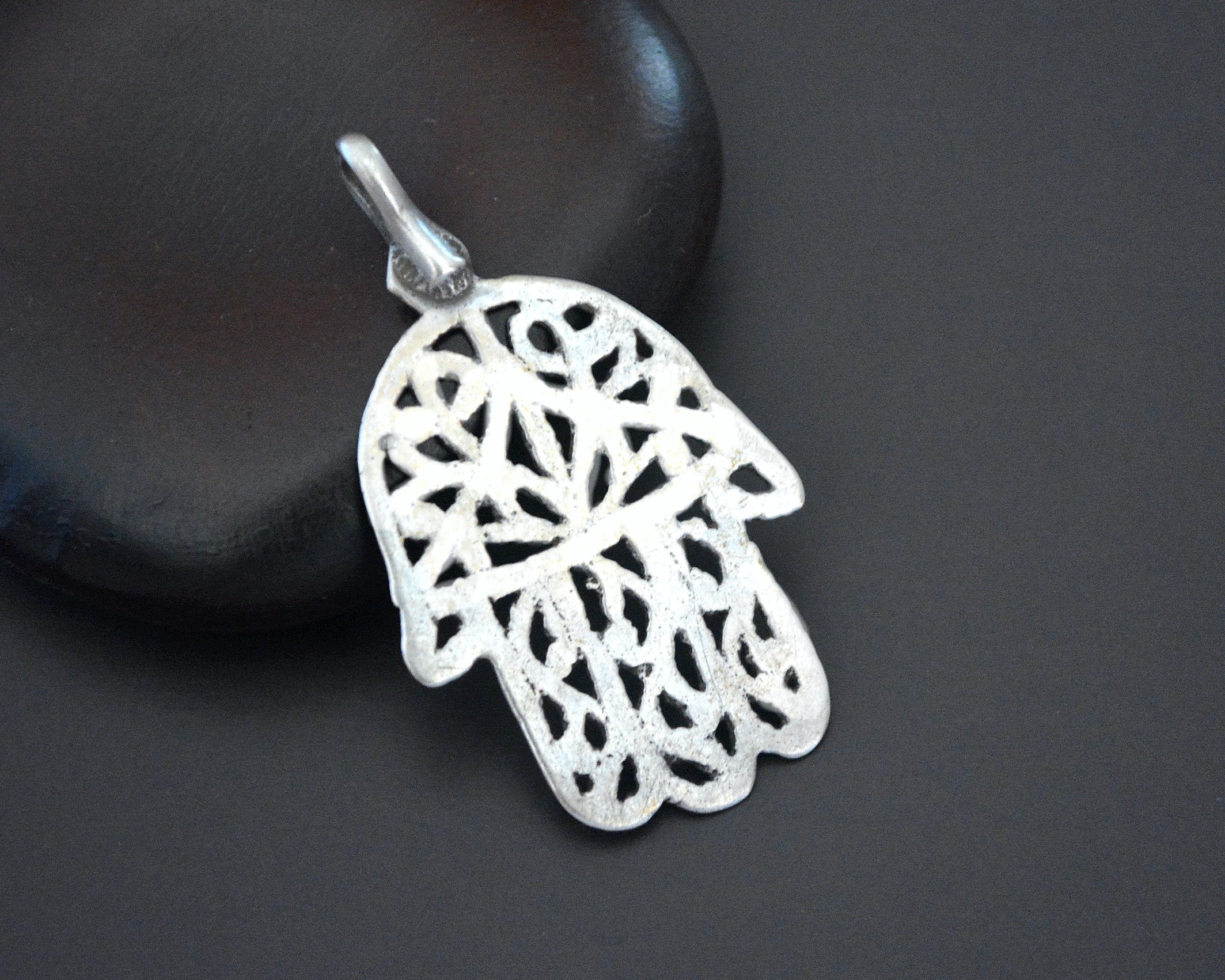 Antique Tunisian Hamsa Pendant