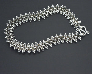 Ethnic Link Bracelet - Sterling Silver