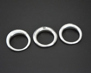 Tuareg Silver Ring - Size 7.25 - 8