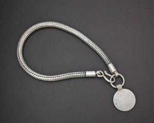 Snake Chain Bracelet with Berber Coin