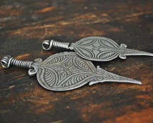 Indian Tribal Silver Pendant