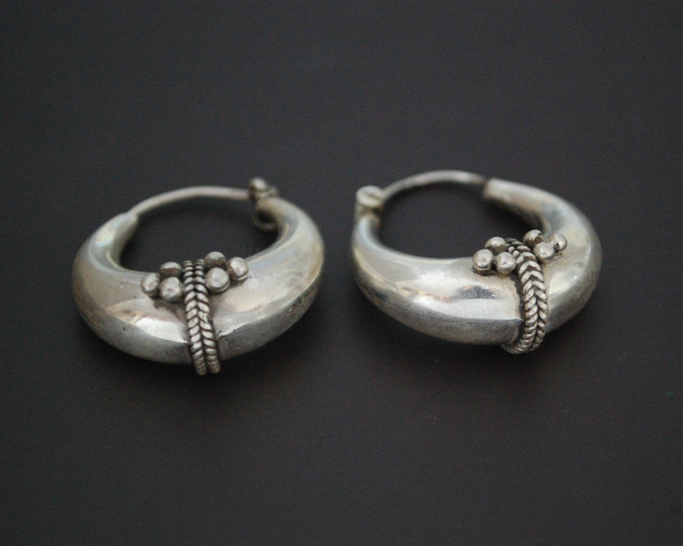 Ethnic Hoop Earrings from India - SMALL/MEDIUM