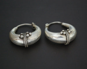 Ethnic Hoop Earrings from India - SMALL/MEDIUM