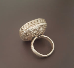 Turkmen Carnelian Ring - Size 7