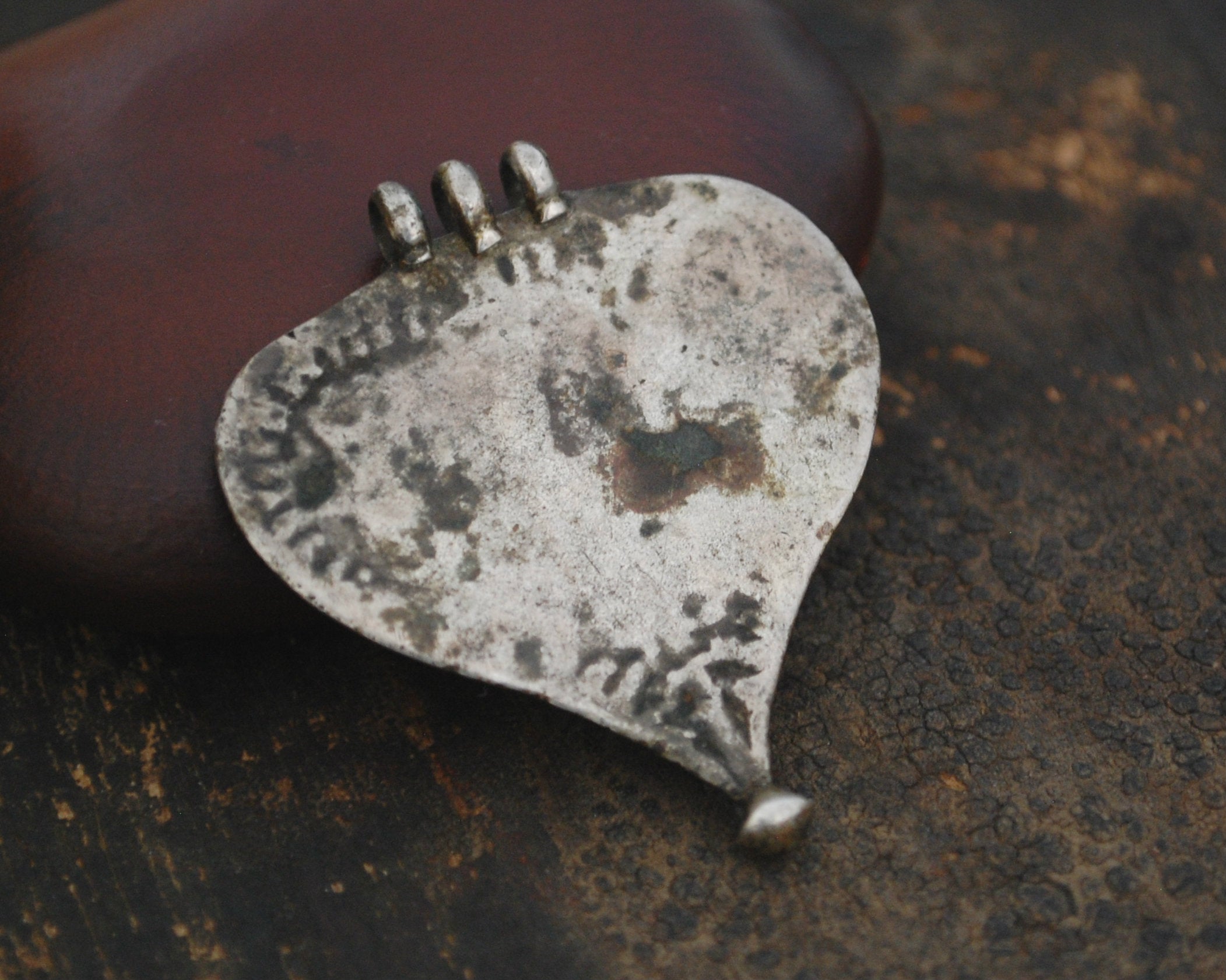 Old Rajasthani Silver Pendant