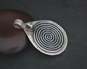 Berber Spiral Pendant from Morocco