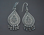 Vintage Indian Silver Earrings