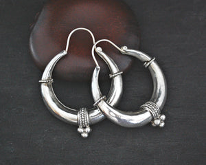 Ethnic Hoop Earrings - LARGE