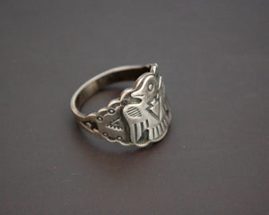 Navajo Thunderbird Ring - Size 6.5