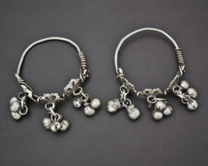 Rajasthani Hoop Earrings with Bells