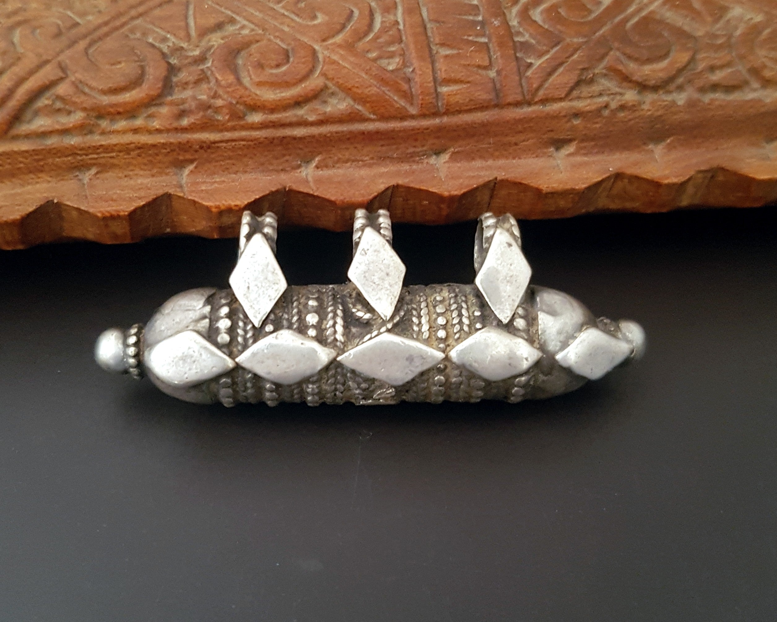 Yemeni Silver Hirz Pendant