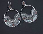 Coral Dangle Earrings from India