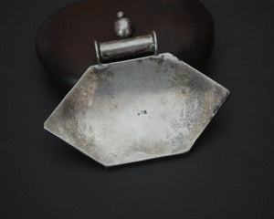 Large Indian Silver Pendant