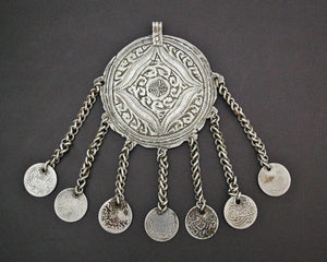 Old Berber Pendant with Coins