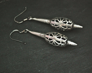 Rajasthani Silver Dangle Earrings