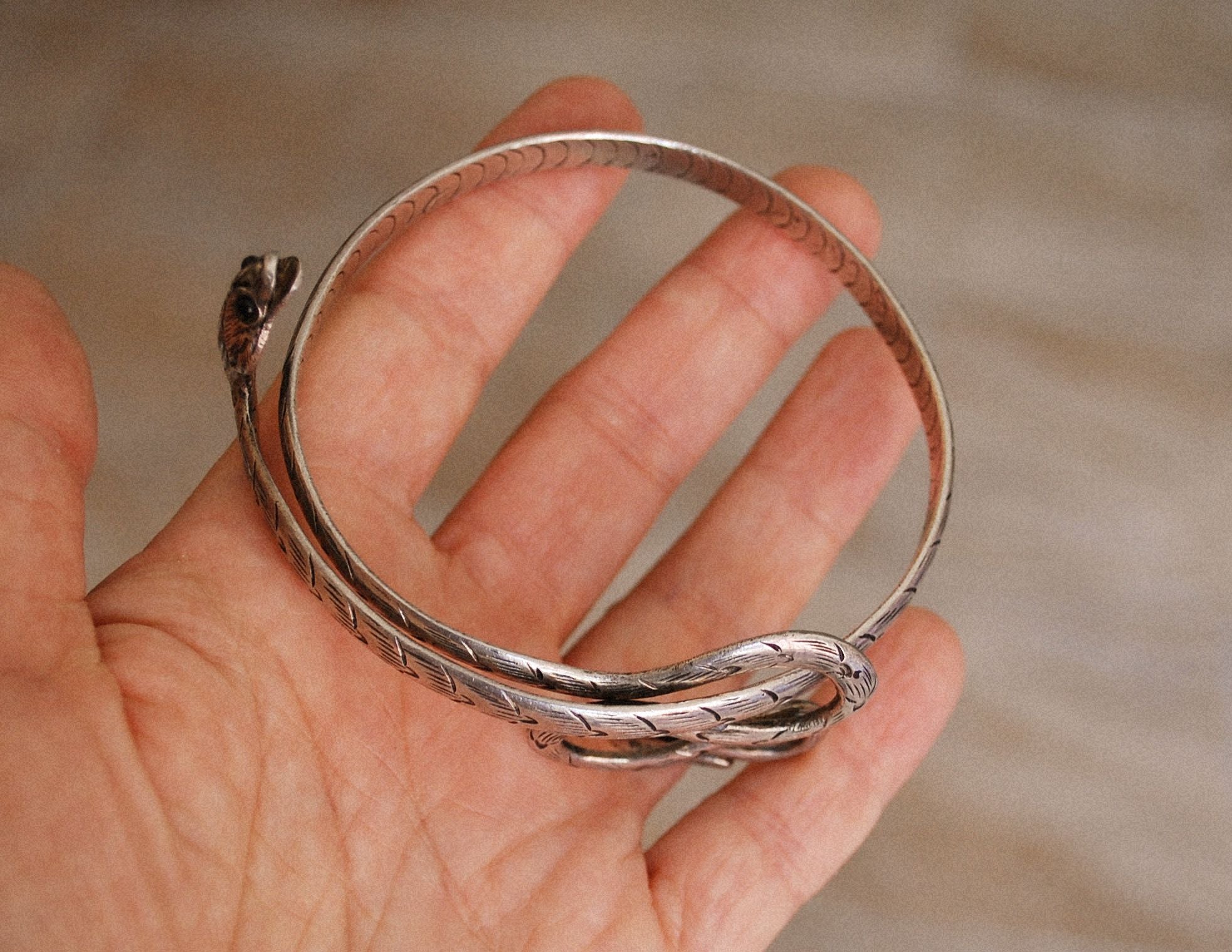 Vintage Snake Bracelet - Snake Armlet